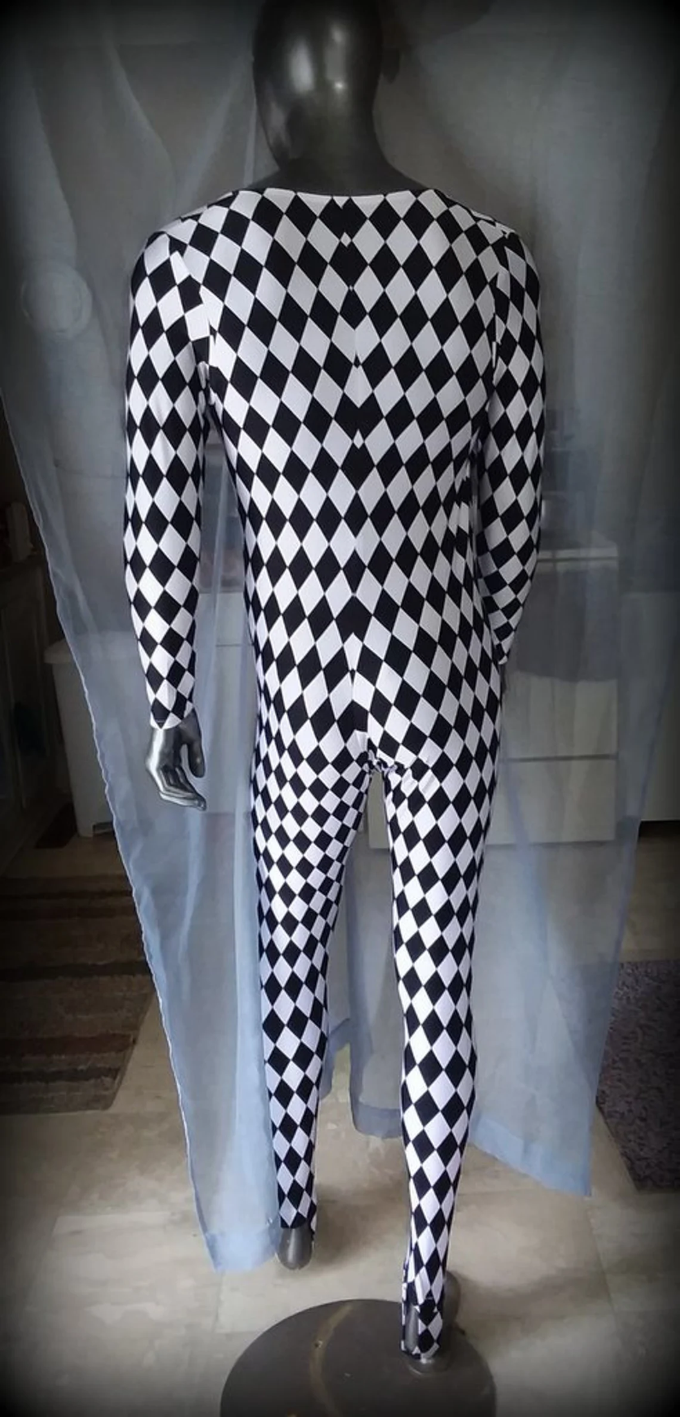 Freddie Merc. Harlequin Costume