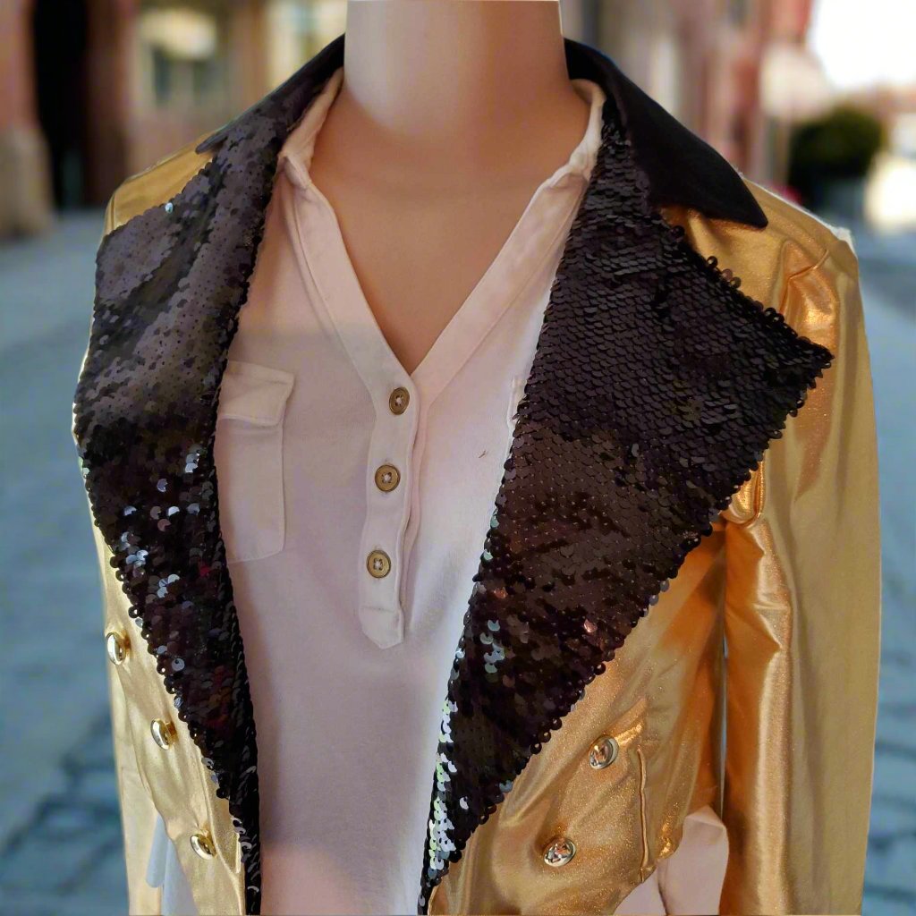 Broken Heart Gold Ringmaster Taylor Jacket