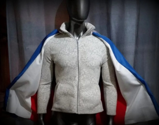 Patriotic Satin Daredevil Evel Cape